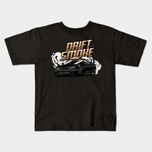 SUPRA MK4 DRIFT SMOKE - PAPAYA STREETART Kids T-Shirt